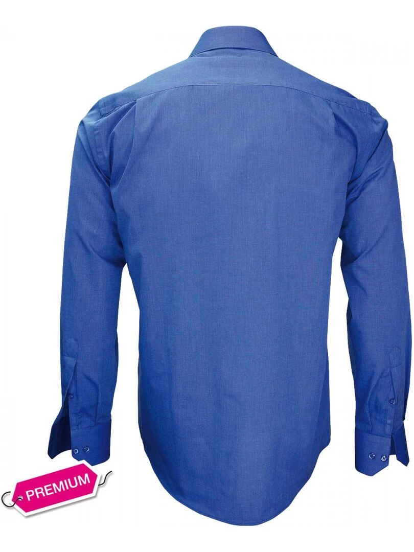 Chemise premium CLASSIQUE FIL A FIL Bleu