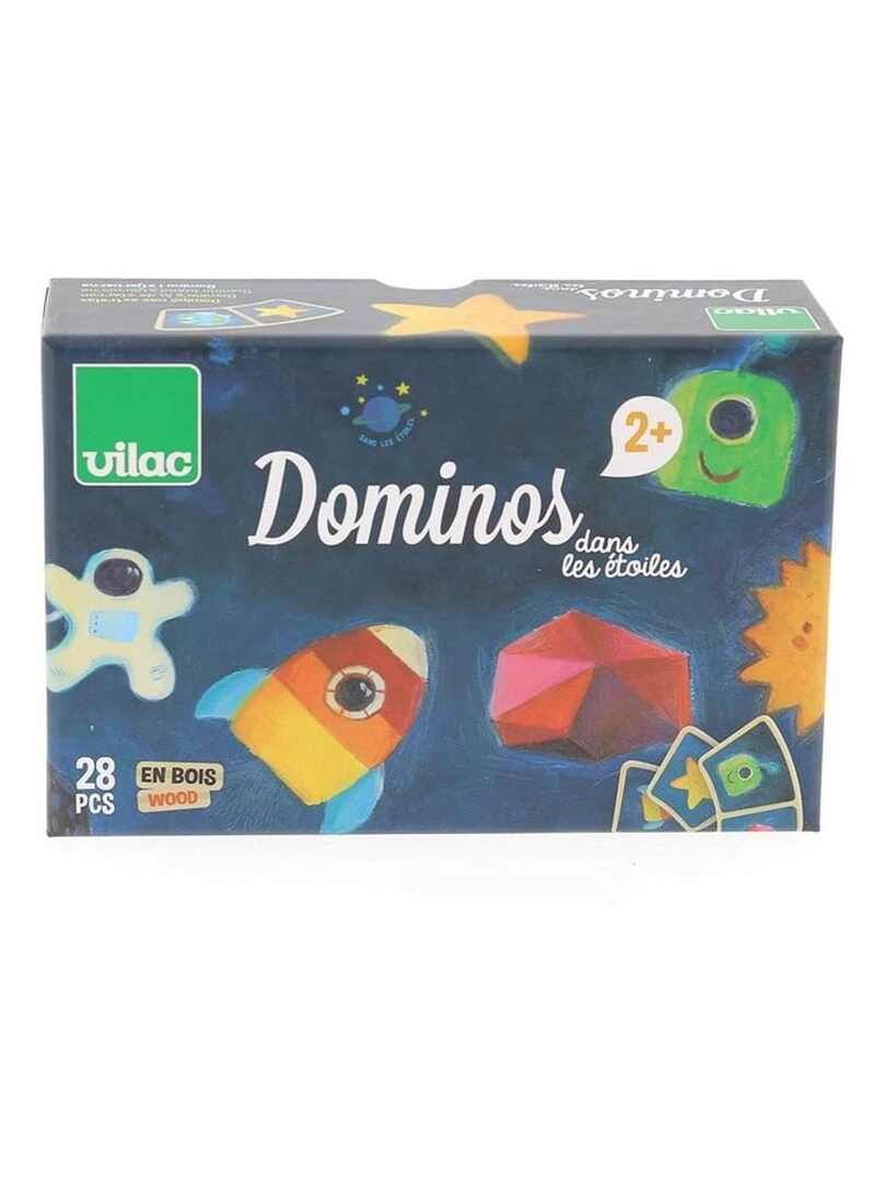 Dominos en bois : Dans les étoiles   N/A