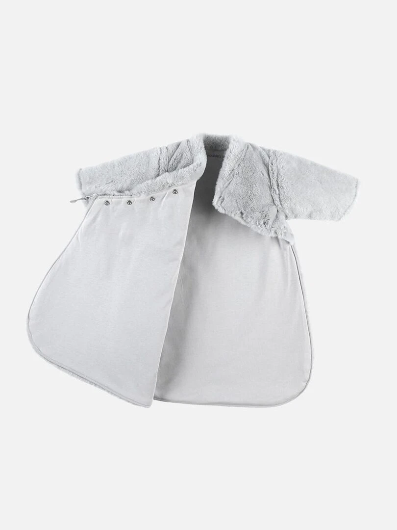 Gigoteuse 50 cm longs poils    Gris