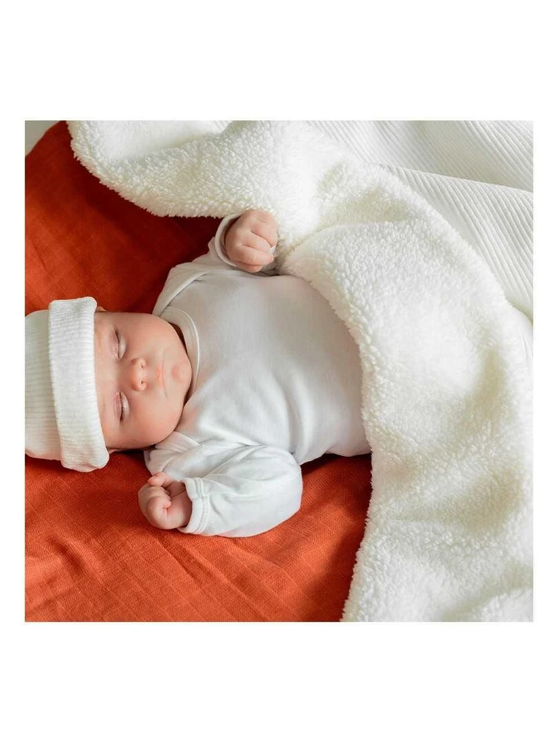 Couverture bébé Blanc