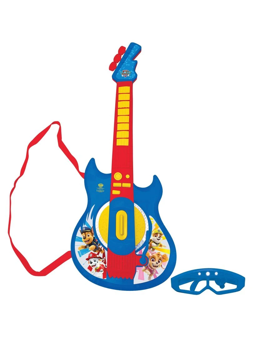 Guitare Électronique Lumineuse Pat’patrouille Avec Lunettes Équipées D'un Micro   N/A