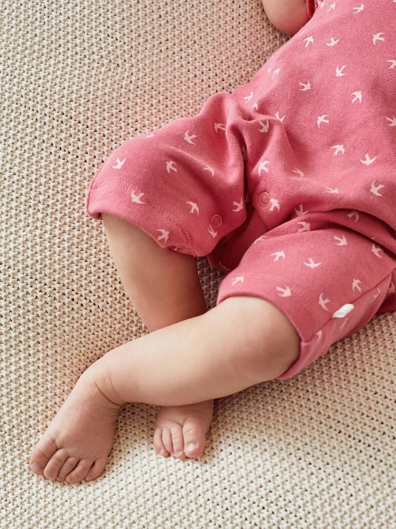 Set salopette + body    Noukie's   Rose