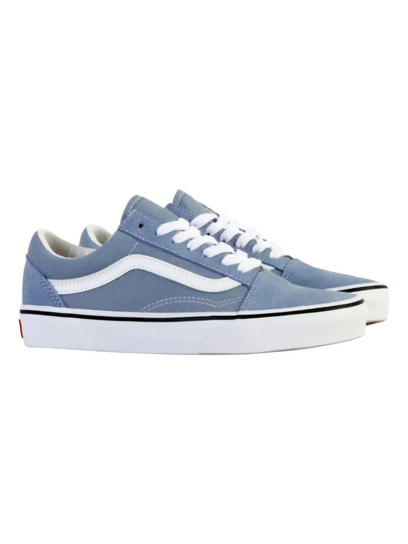 Basket Cuir Vans Old Skool*   Bleu