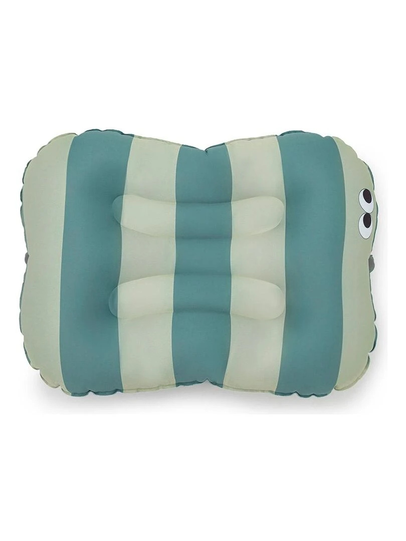 Coussin de chaise enfant gonflable STRIPES Bleu Vert