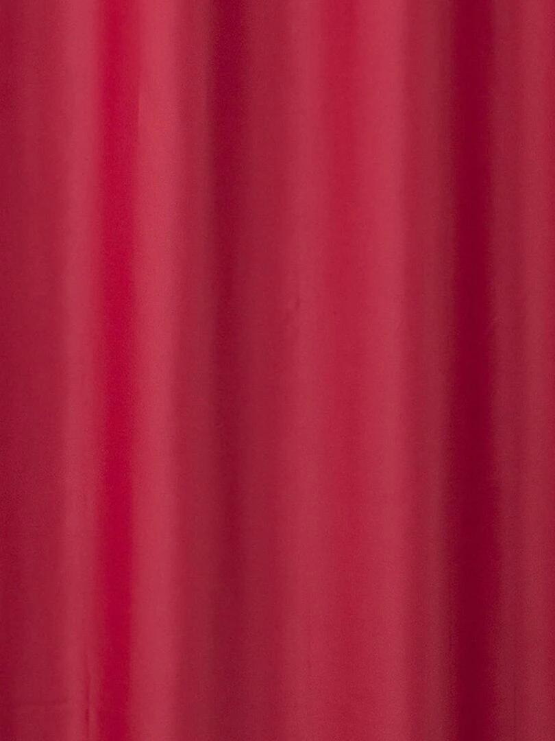 Rideau occultant uni coloré   Rouge