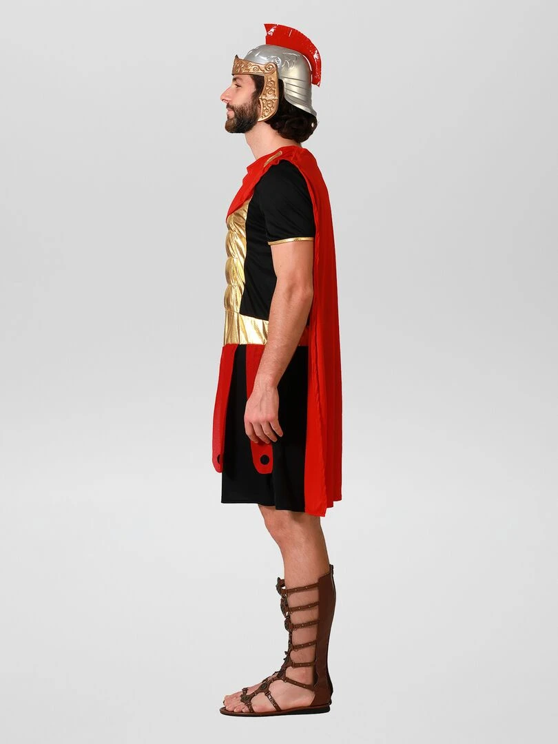 Déguisement de gladiateur 2 pièces Rouge