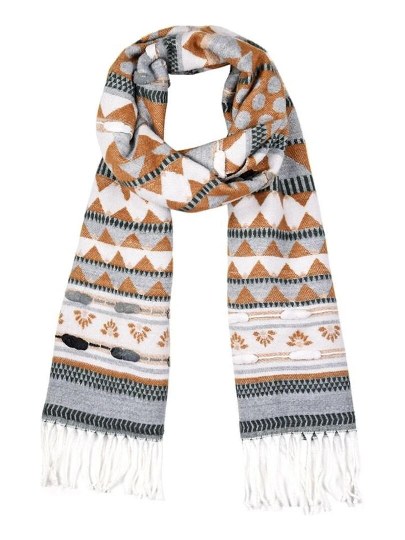 Echarpe Troïka Fabriqué en France Beige