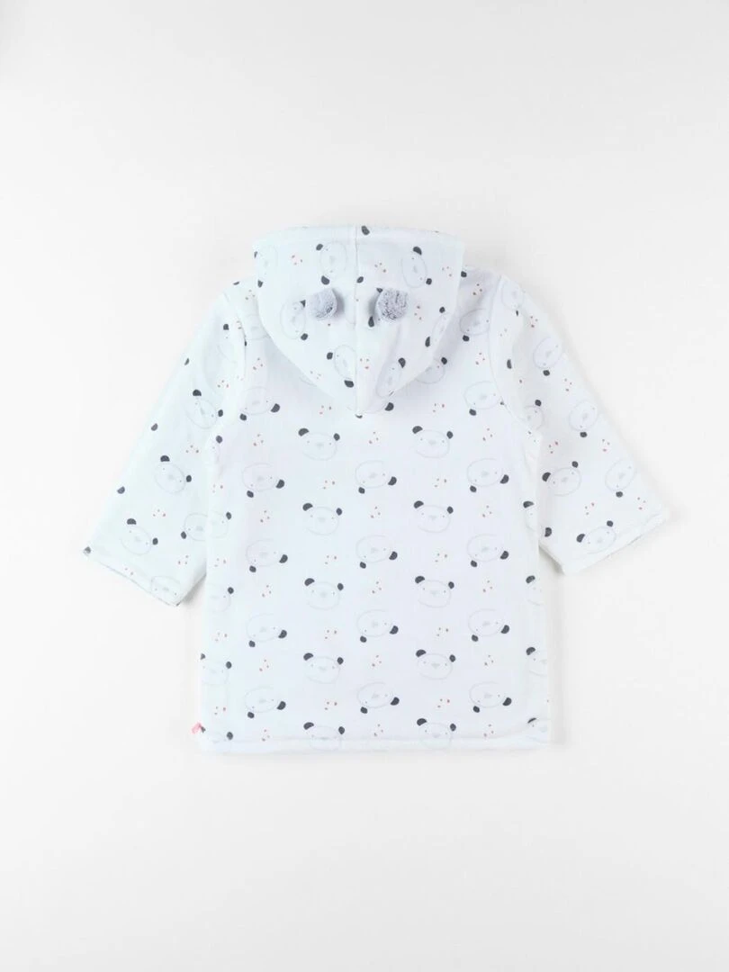 Peignoir en velours ours    Noukie's   Ecru