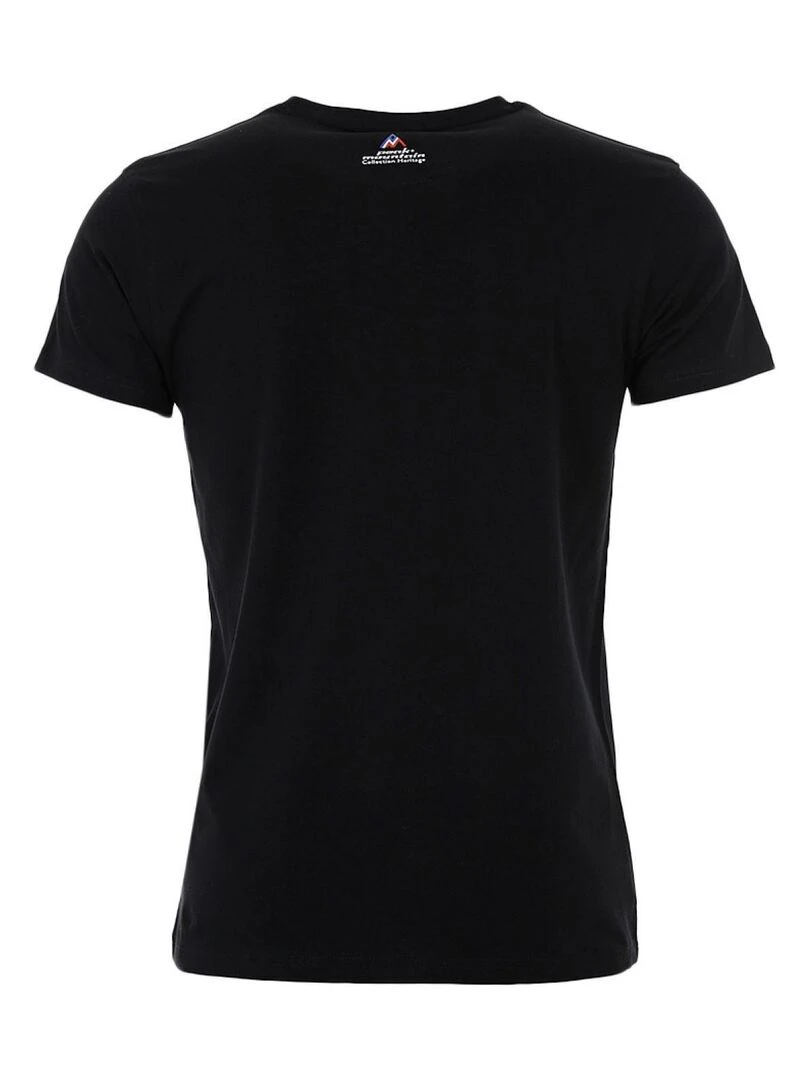 T shirt manches courtes homme CIMES PEAK MOUNTAIN Noir Noir