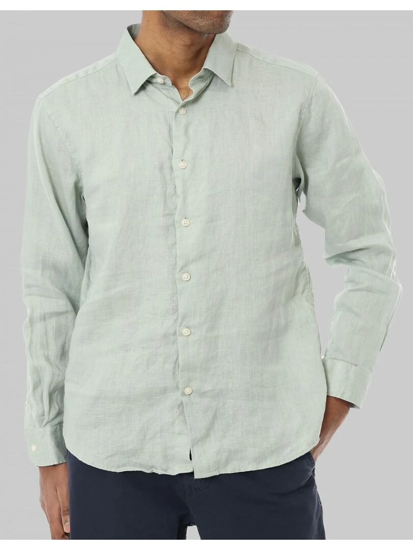 Chemise Lin Kebello Vert
