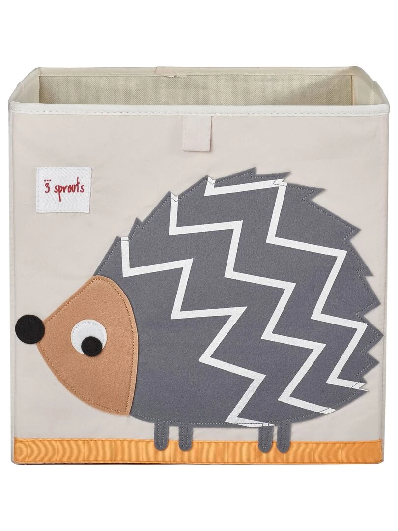 Cube de rangement Hérisson (33 5 x 33 5 cm) Gris