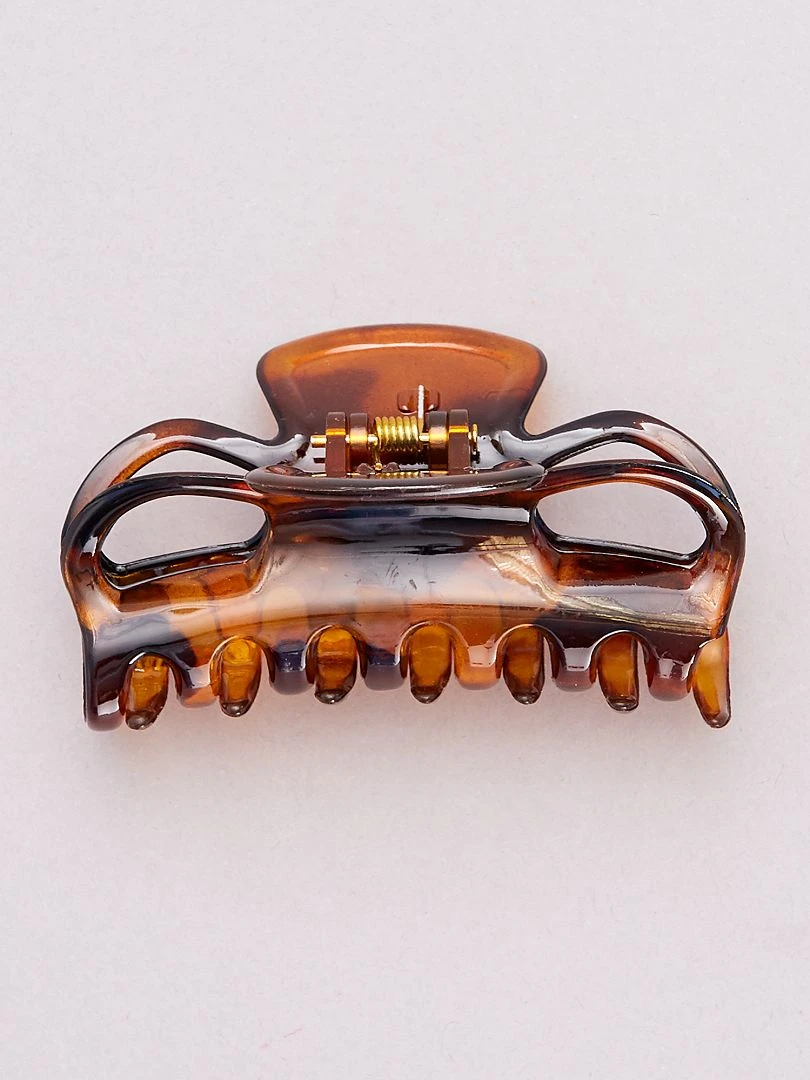 Pince crabe cheveux écaille