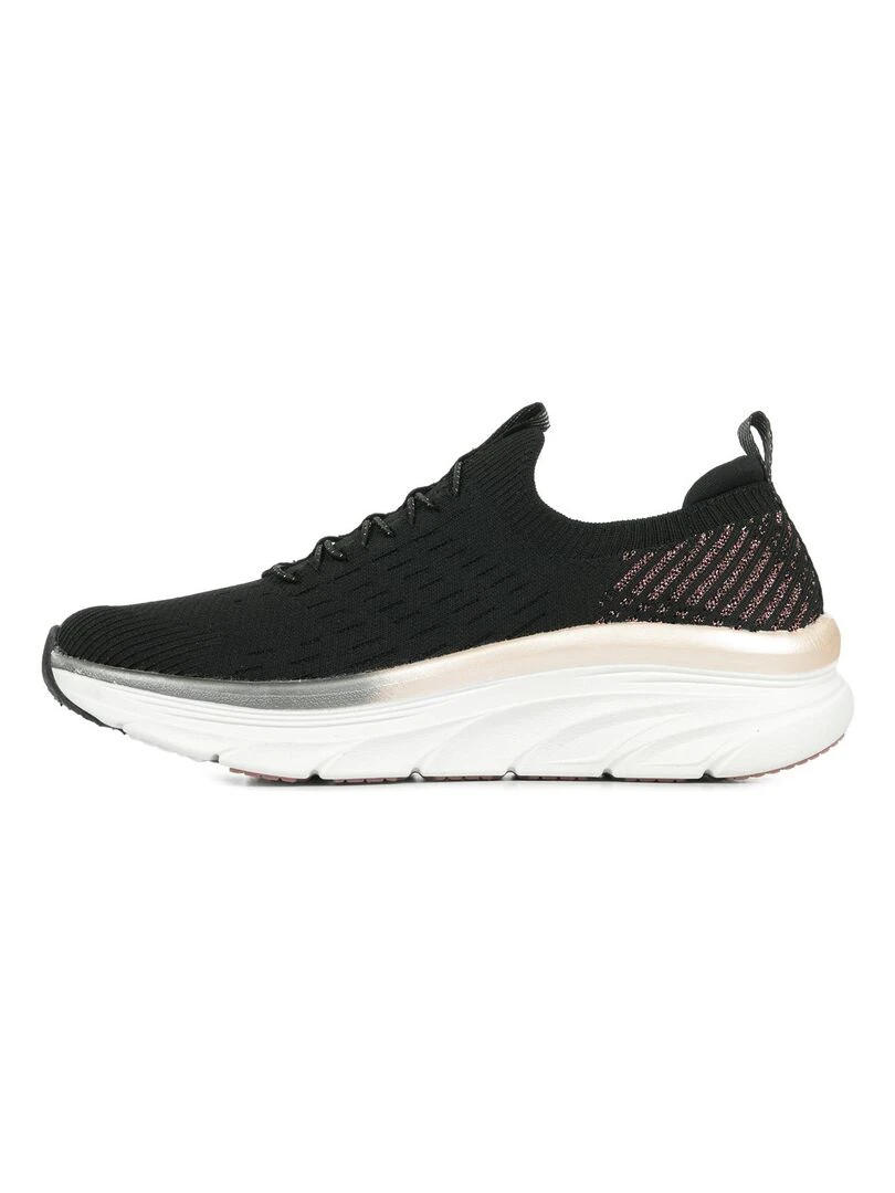 Baskets Skechers D'Lux Walker Let It Glow   Noir