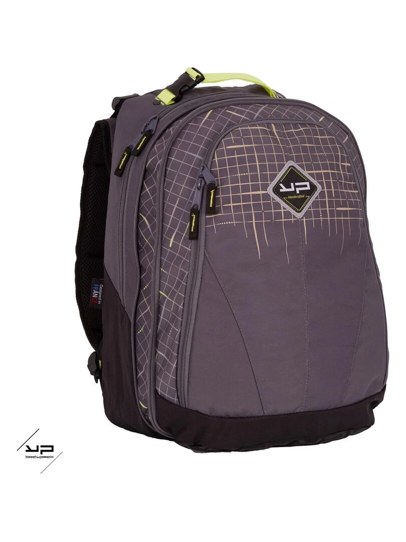 BODYPACK Sac à dos recyclé dos réglable Comète   Gris
