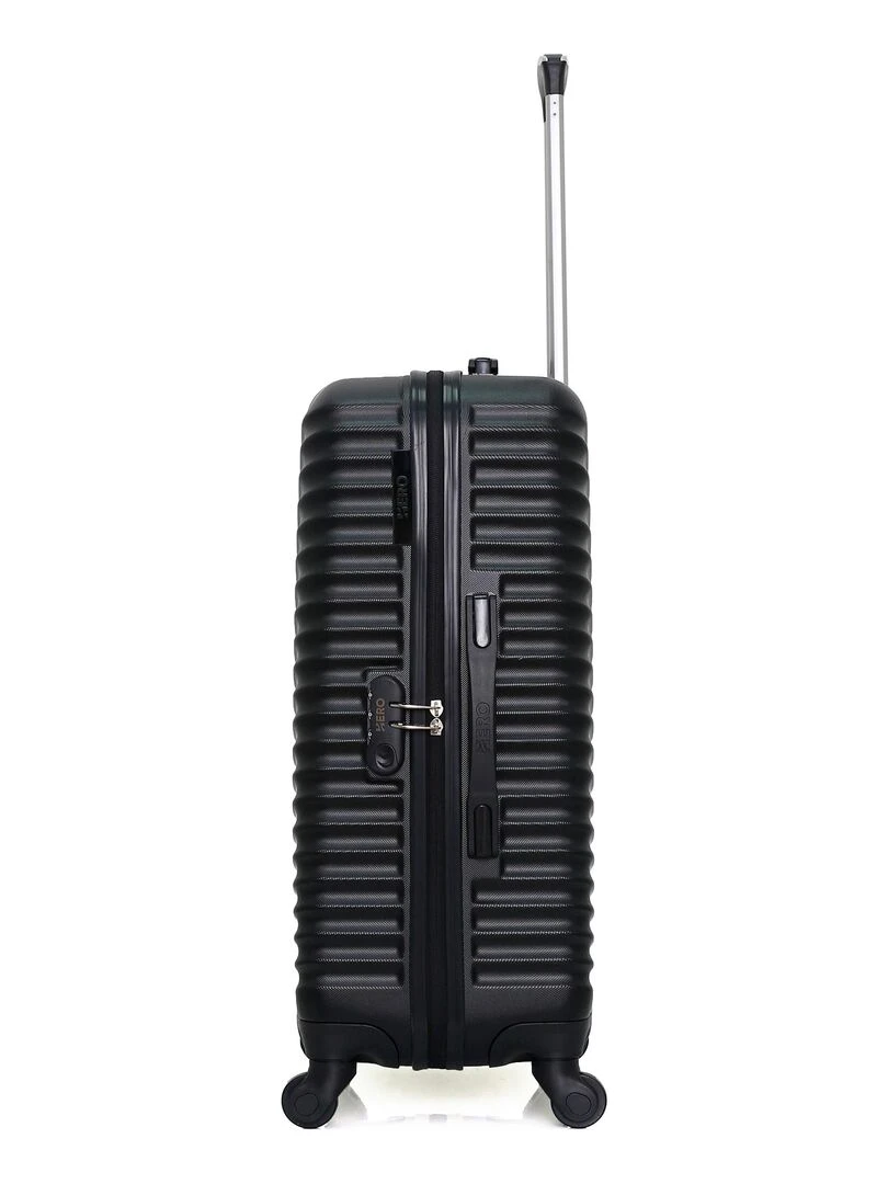 HERO   VALISE WEEKEND ABS ETNA  65 CM 4 ROUES   Noir