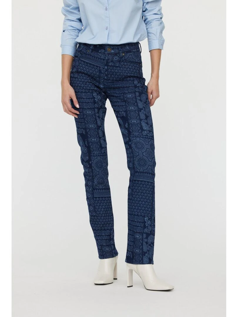 Lee Cooper Jean coton straight LC161 Bleu