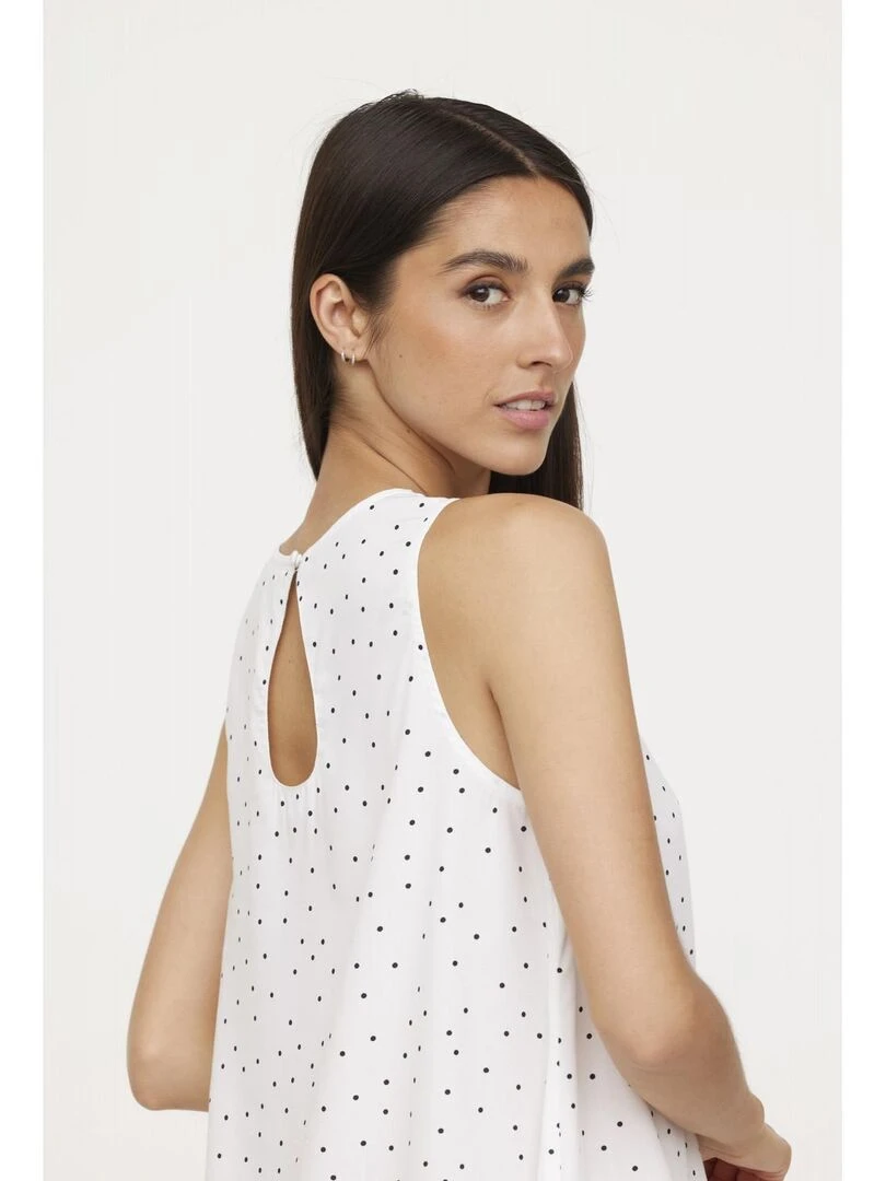 Lee Cooper   Robe viscose  LENA   Blanc