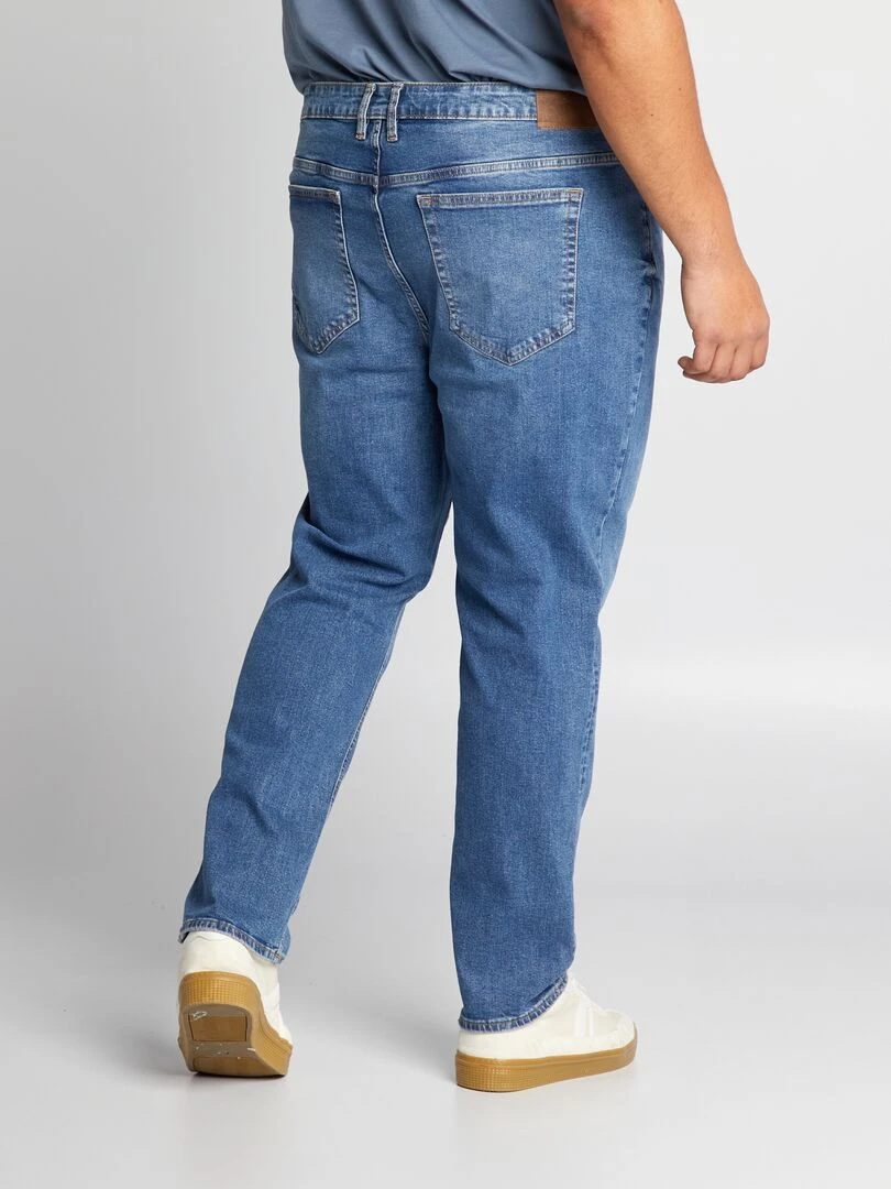 Jean slim à 5 poches   L32   Bleu