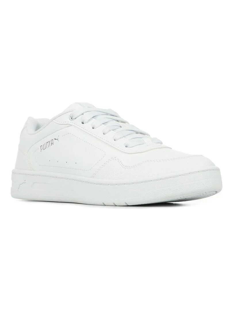 Baskets PUMA Court Classy Blanc Argenté