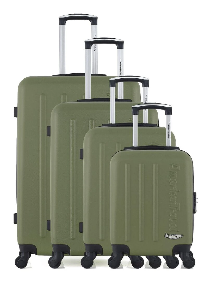 AMERICAN TRAVEL SET DE 4 BRONX M Vert kaki