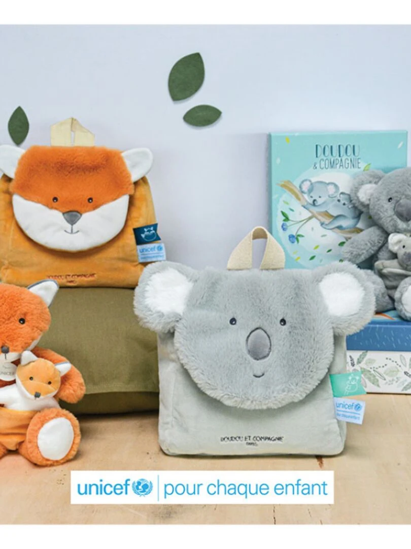 Sac à dos bébé UNICEF Koala Gris