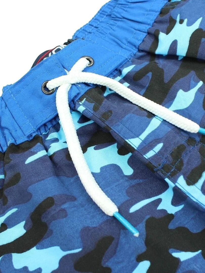 Nasa   Short De Bain garçon imprimé logo   Bleu