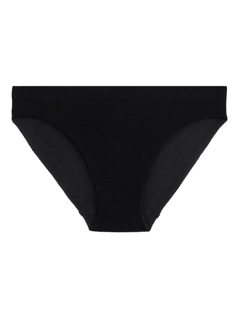 Lot de 2 culottes noire et blanche fille Saeva   Noir