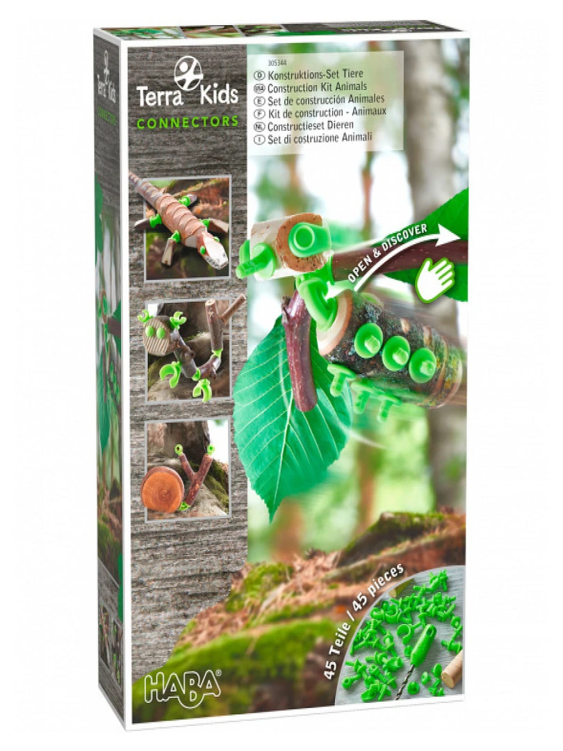 'haba' Terra Kids Connectors Construction Set Animaux N/A