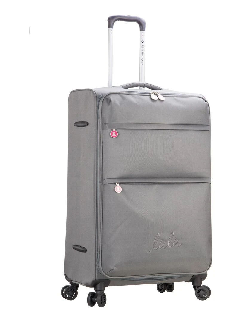 LULU CASTAGNETTE VALISE S FLOPPY Gris foncé