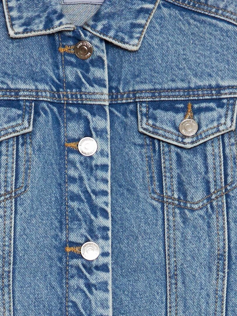 Veste en jean   Bleu