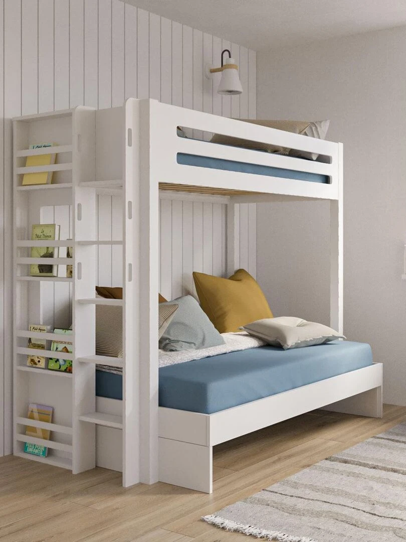 Lit superposé 4 places Isa   AKITEN RETAIL   Marron