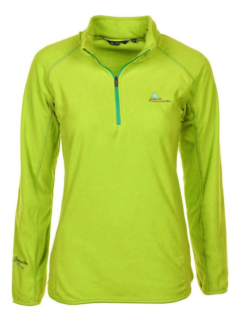 Sweat polaire femme AFINE Vert