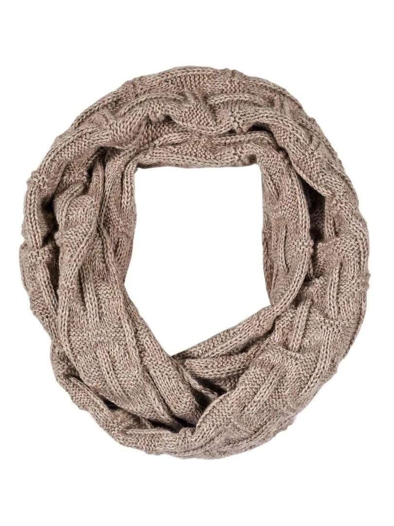 Snood Nora Made in UE Marron