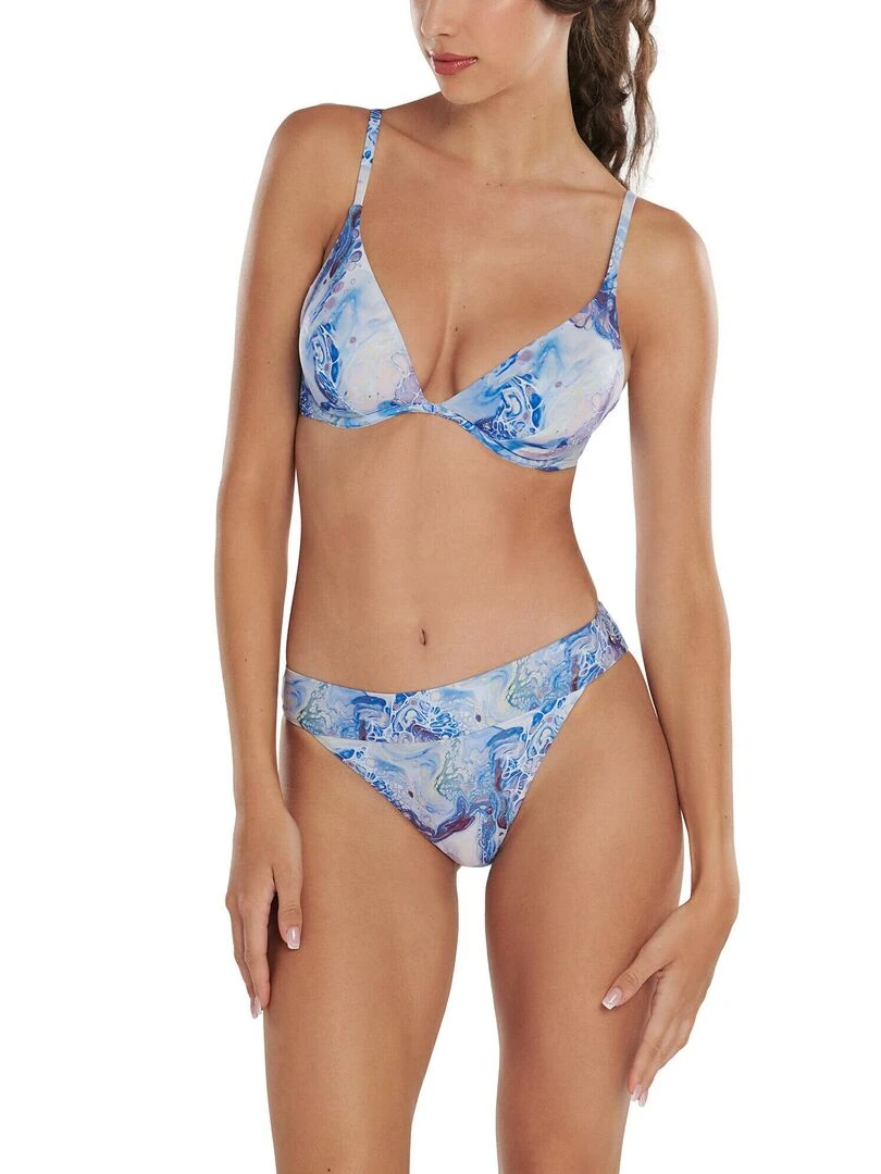 Bas maillot slip de bain Indonesia   Bleu