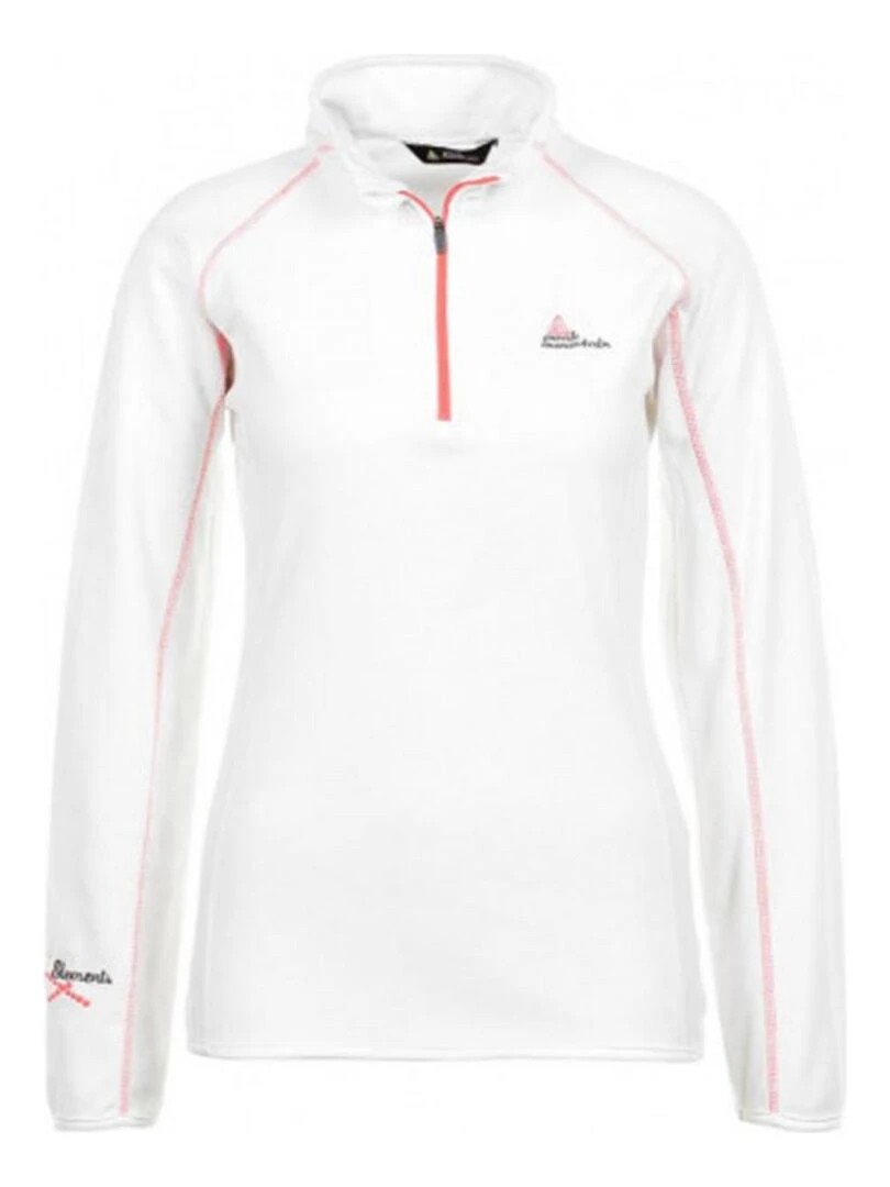 Sweat polaire femme AFINE Blanc