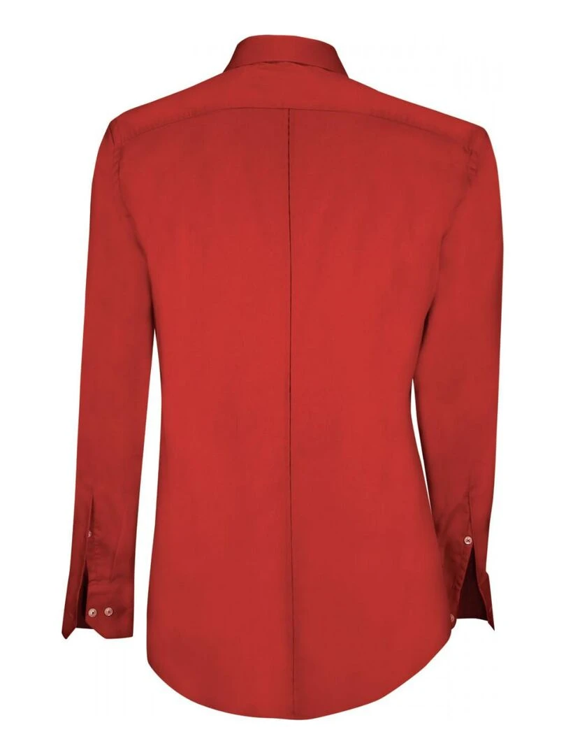 Chemise repassage facile LORENZO Rouge