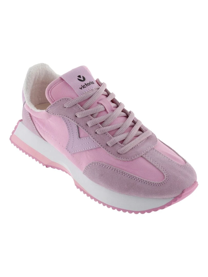 Basket Cuir Victoria   Rose