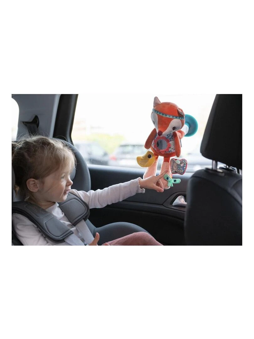 Peluche d activites nomade   Alice la renarde   Multicolore