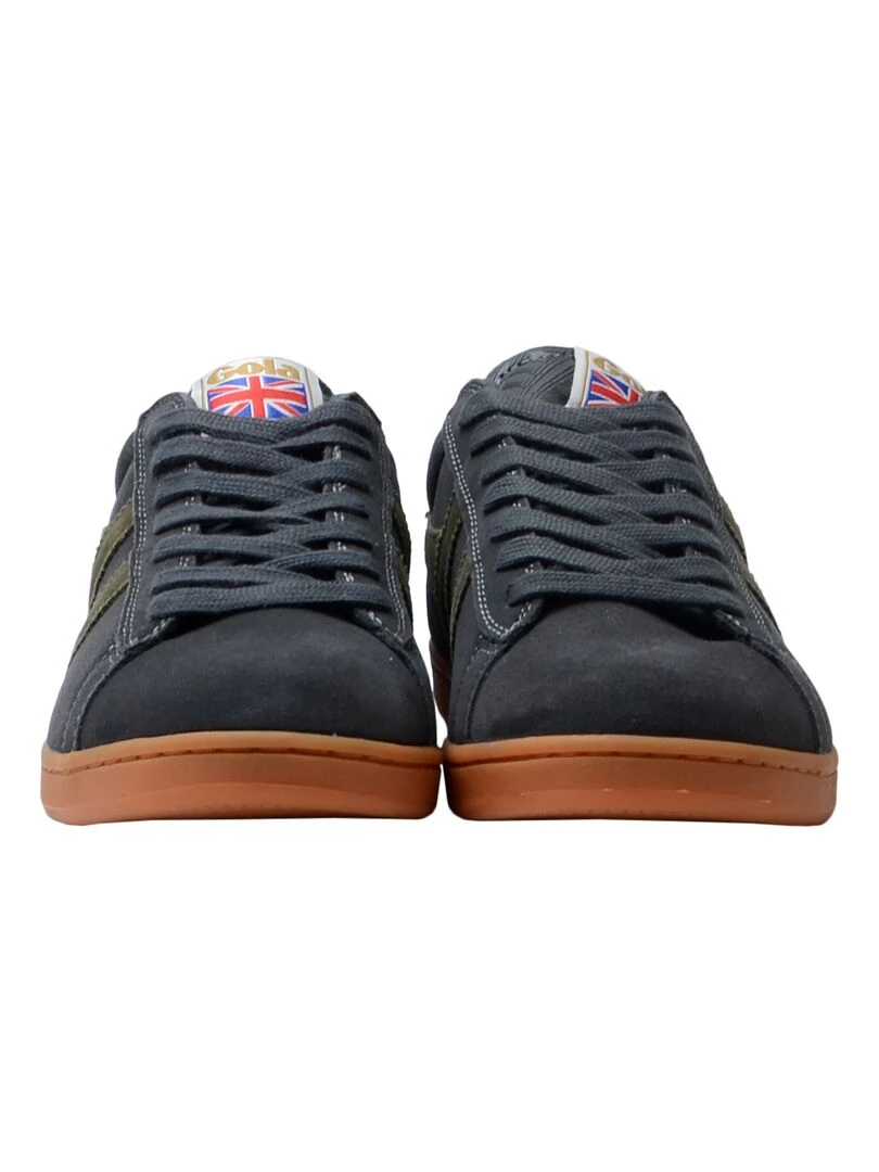 Basket Gola Equipe Suede   Vert