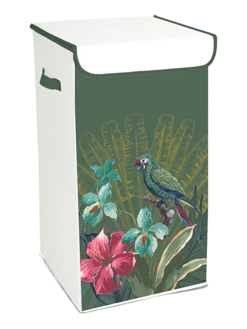 Coffre à linge intissé 54L Equatorial Vert