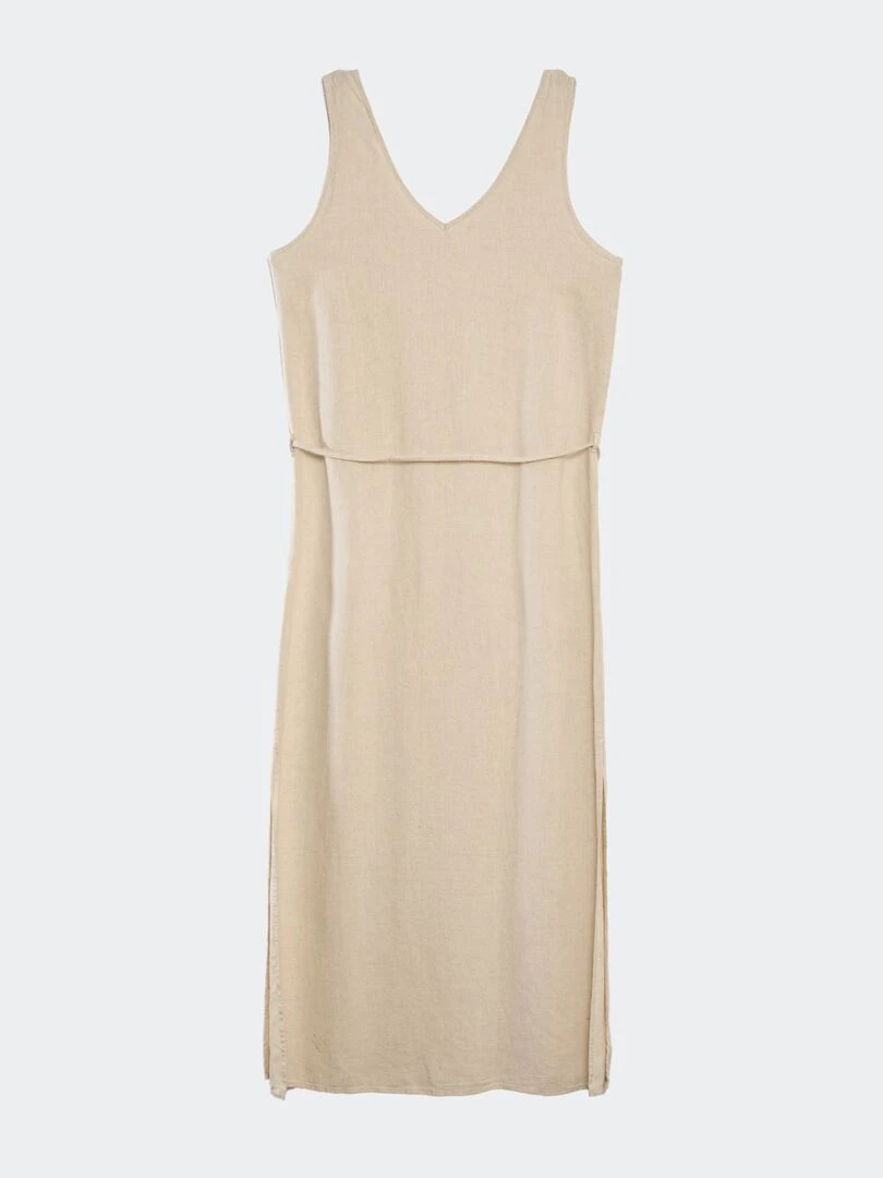 Robe longue 'JDY' Beige
