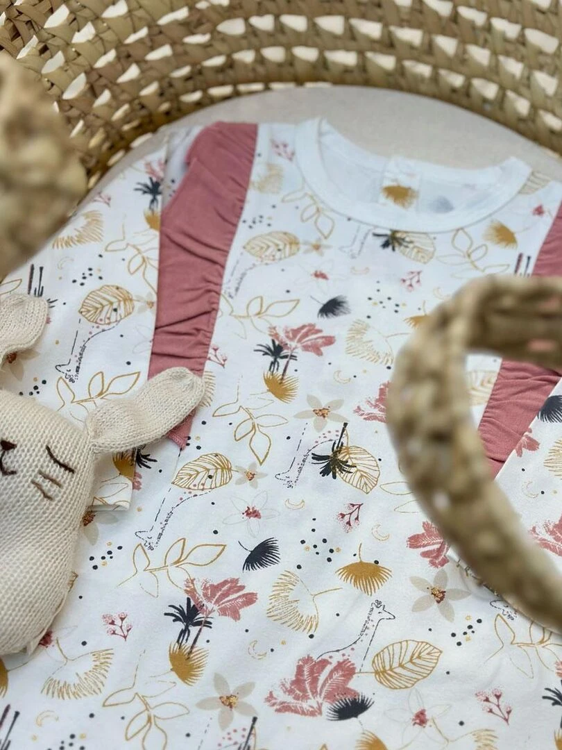 Pyjama bébé Sahara   Ecru