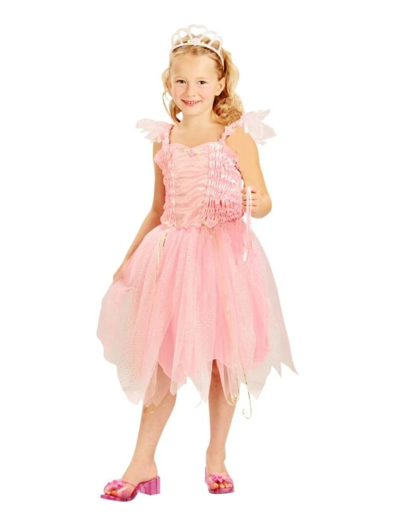 Déguisement Pink princesse fille Rose