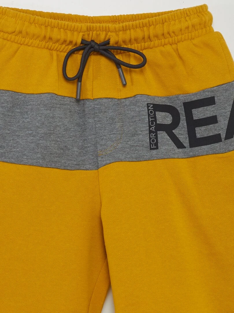 Ensemble débardeur short   2 pièces   Jaune