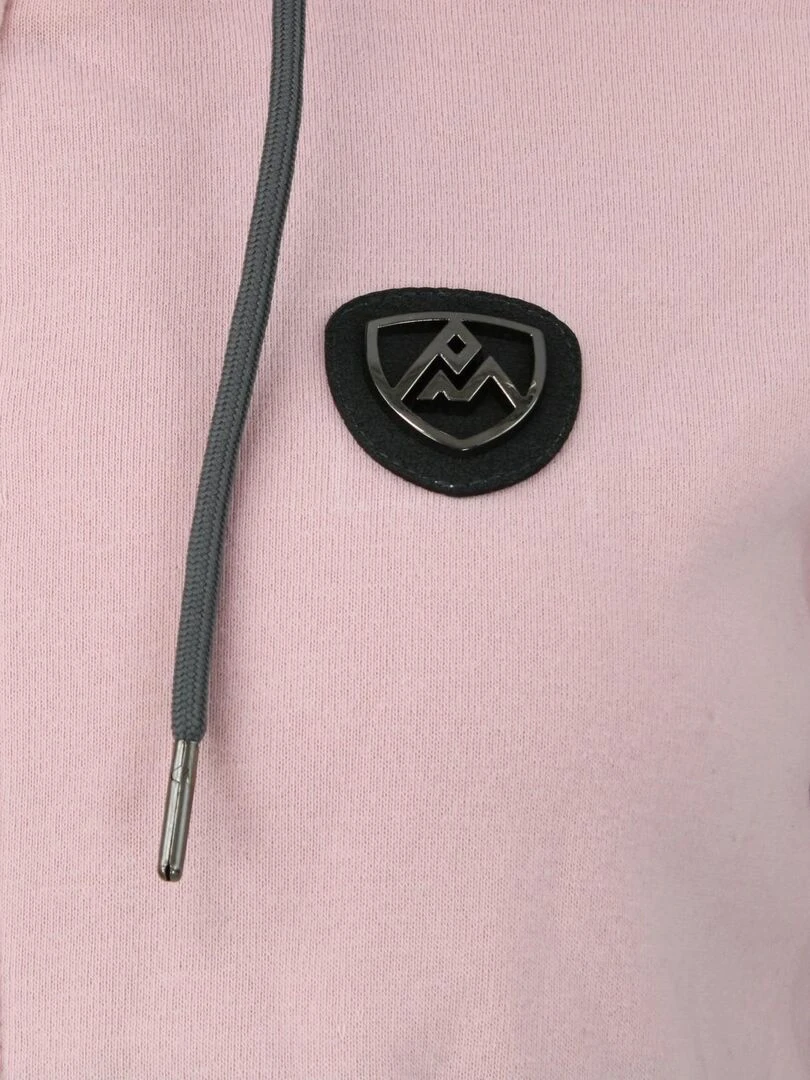 Sweat zippé à capuche femme ALICE   Rose