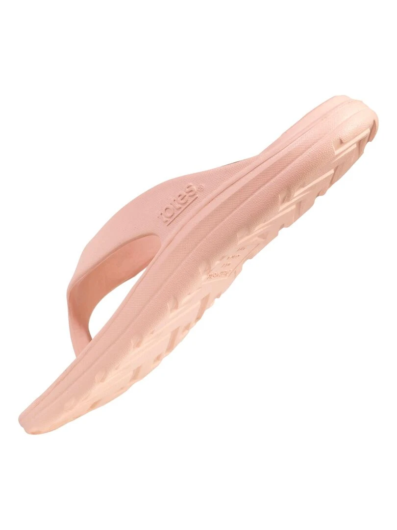 Tongs Femme Confort Nude   Beige