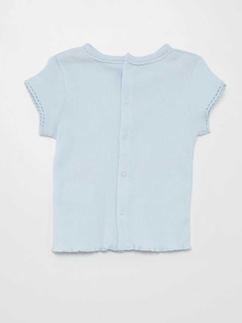 T shirt en coton X Little Bad Wolf   Rose