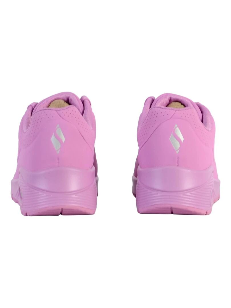 Basket à lacets Skechers Stand On Air Femme   Rose