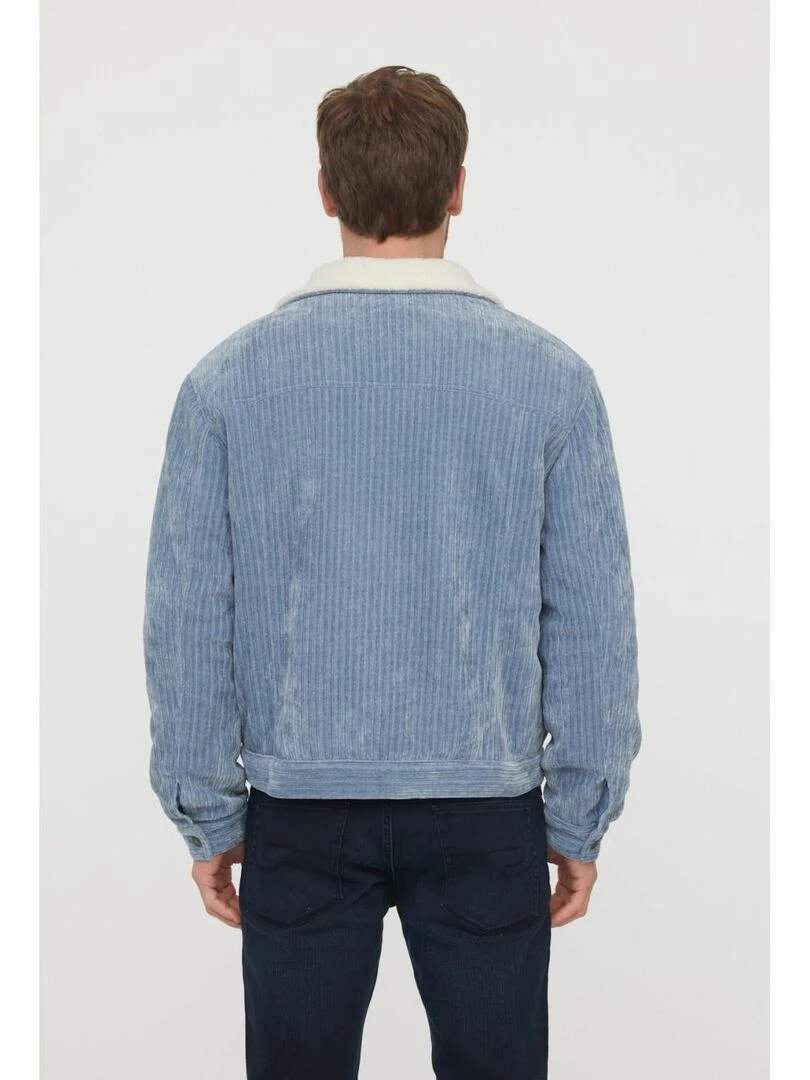 Lee Cooper   Veste manches longues polyester regular FRAMY   Gris Bleu