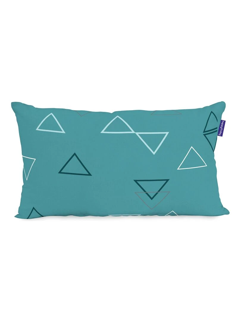 Housse de coussin Valley "Happyfriday"   Blanc